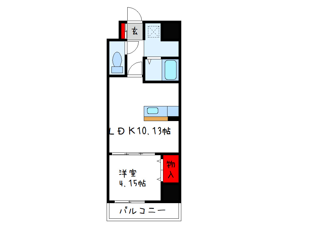 5階の間取り図