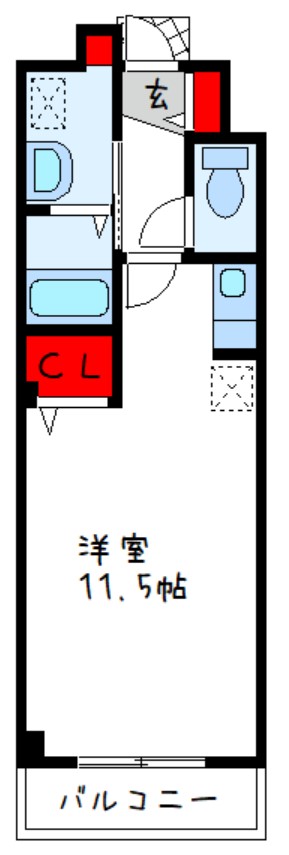 1階の間取り図