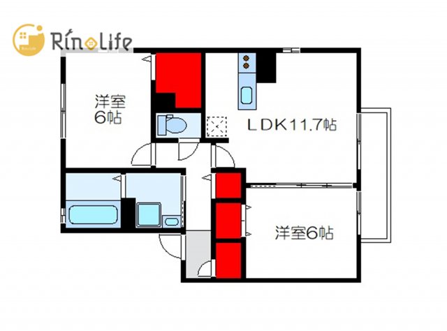 1階の間取り図