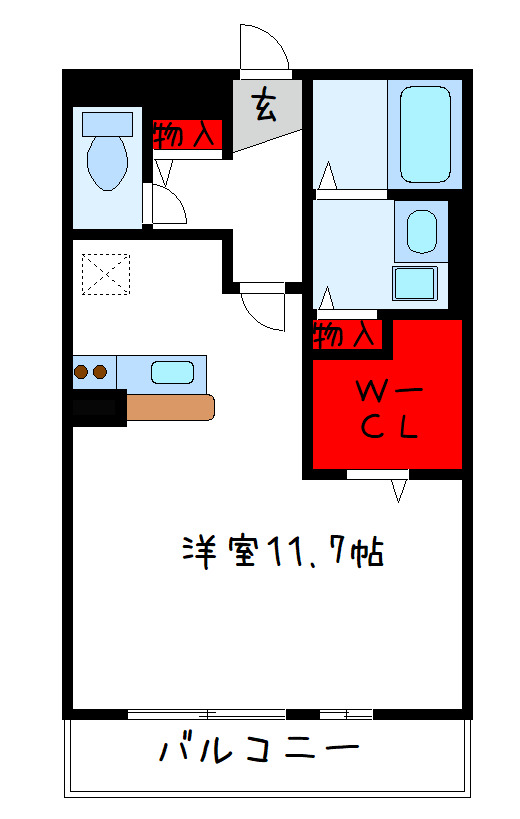 3階の間取り図