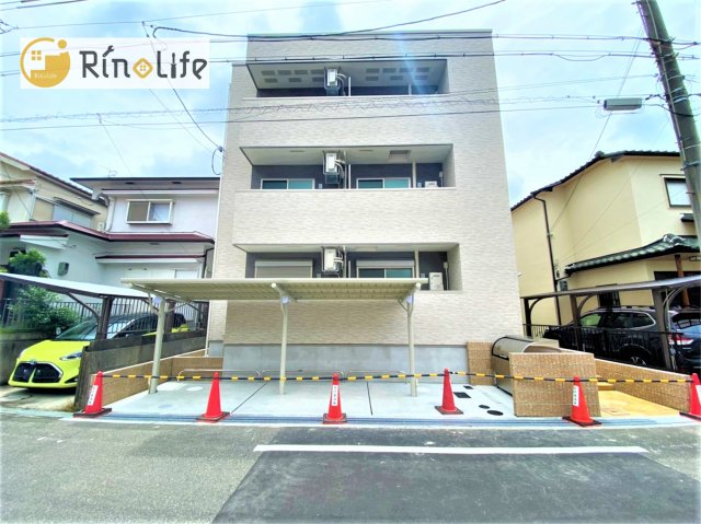 堺市中区深井水池町の賃貸アパートの外観