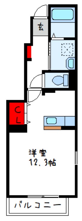 1階の間取り図