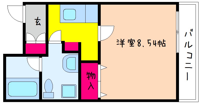 3階の間取り図