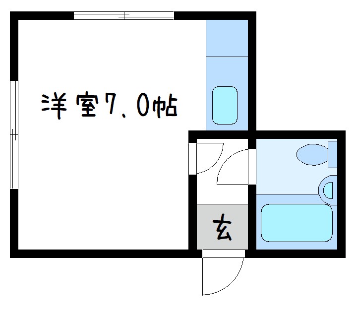 1階の間取り図