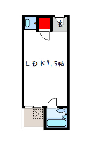3階の間取り図