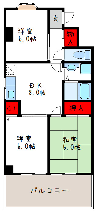 【中学校】八尾市立志紀中学校まで1114ｍ
