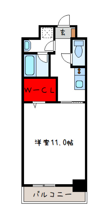 3階の間取り図