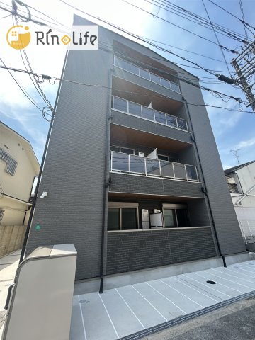 大阪市平野区背戸口４丁目の賃貸マンションの外観