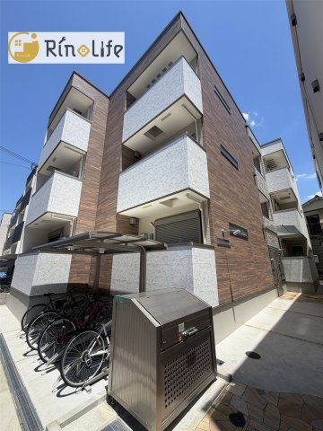大阪市平野区平野上町１丁目の賃貸アパートの外観