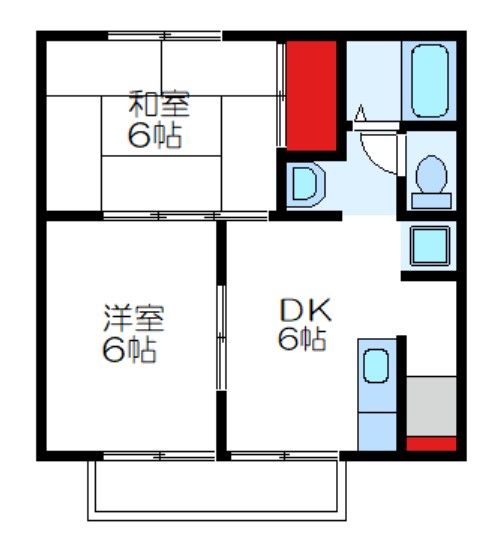 1階の間取り図