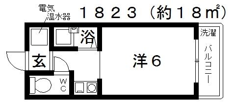 3階の間取り図