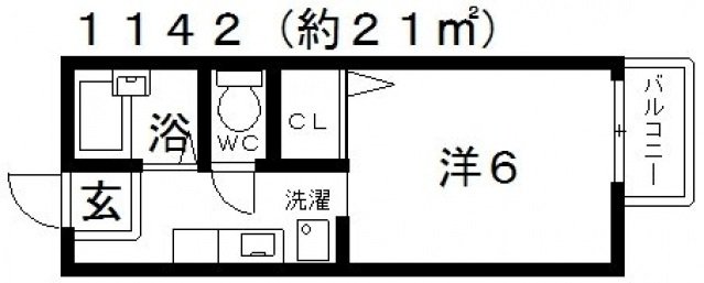 1階の間取り図