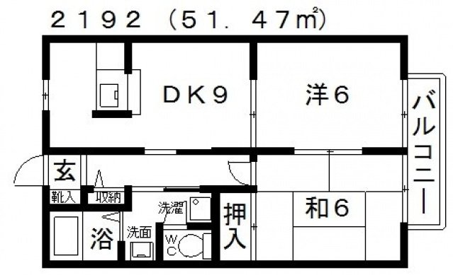 1階の間取り図