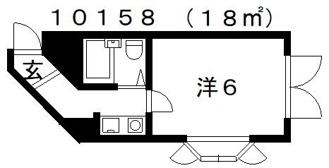 2階の間取り図