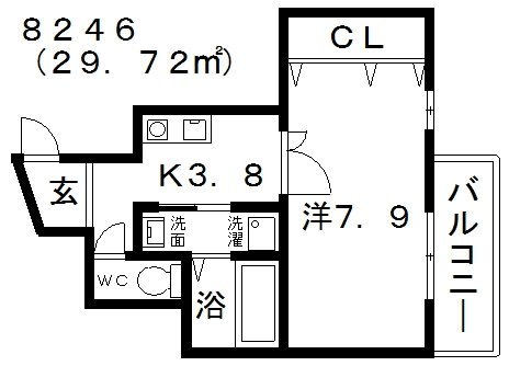 5階の間取り図