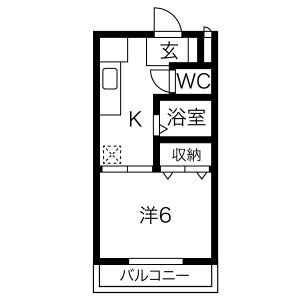 3階の間取り図