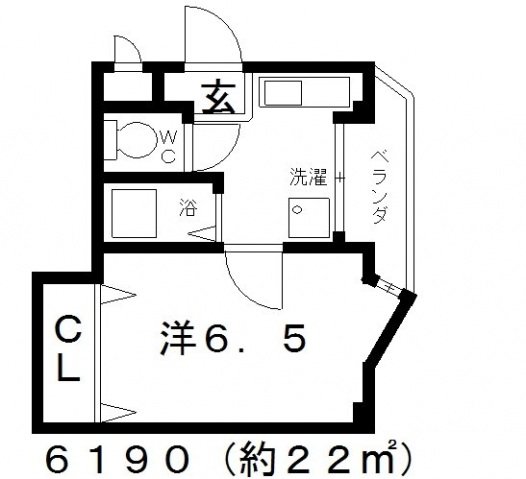 3階の間取り図
