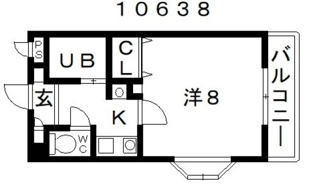 5階の間取り図