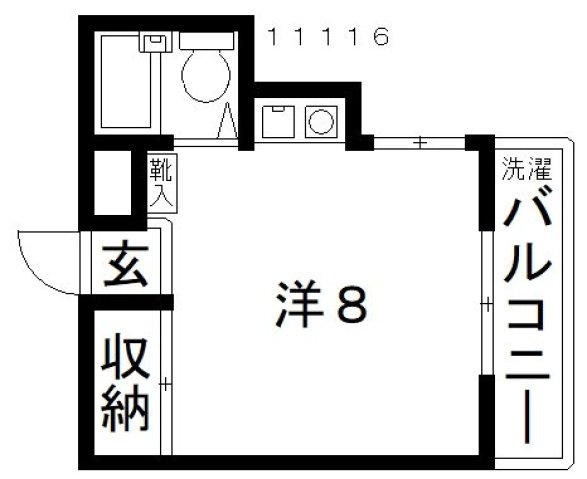 3階の間取り図