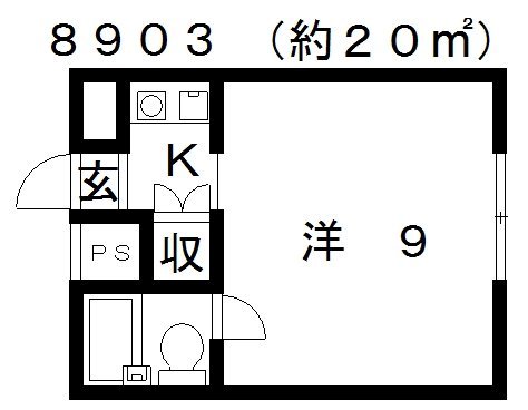 2階の間取り図