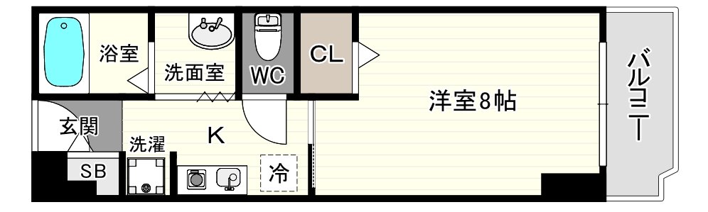 5階の間取り図