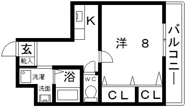 1階の間取り図