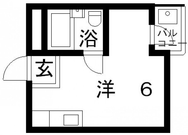 2階の間取り図