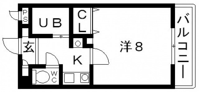 2階の間取り図