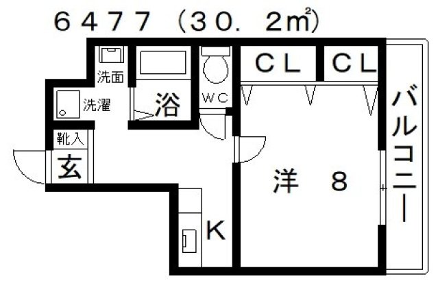 3階の間取り図