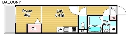 2階の間取り図