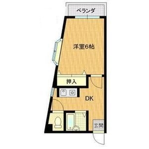 2階の間取り図