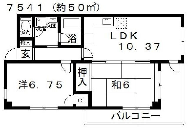 3階の間取り図