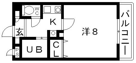 6階の間取り図