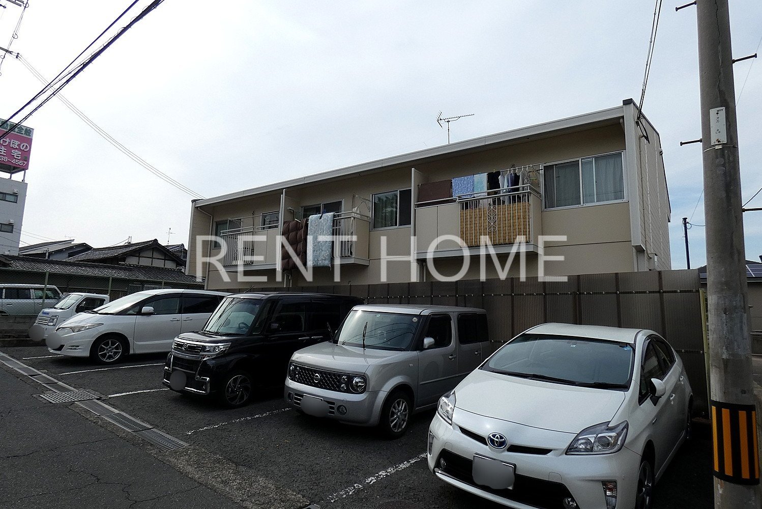 白鳥ハイツの外観