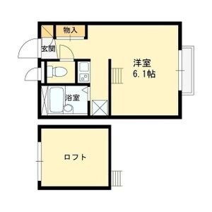 2階の間取り図
