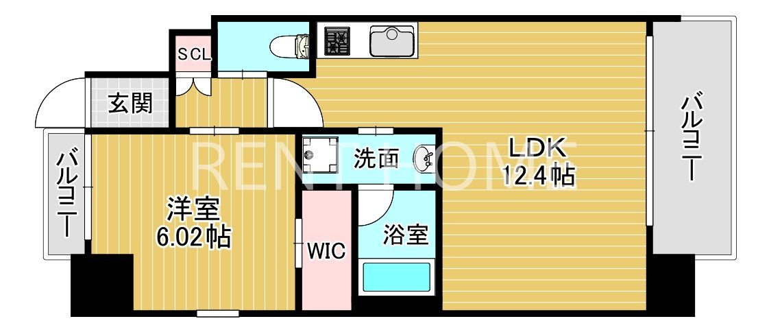 15階の間取り図