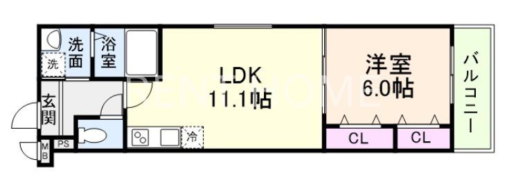 3階の間取り図