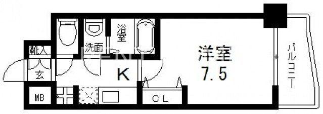 10階の間取り図