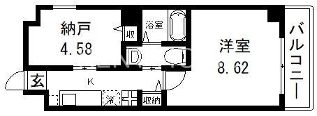 6階の間取り図