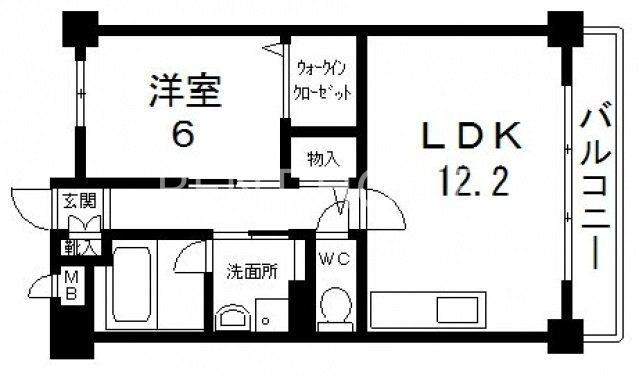 3階の間取り図