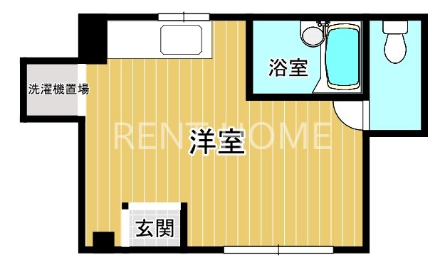 1階の間取り図