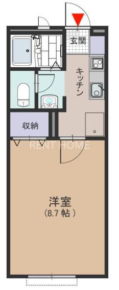 1階の間取り図