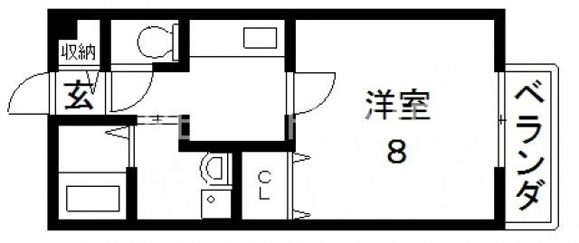 2階の間取り図