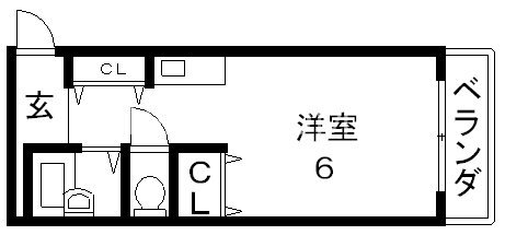 6階の間取り図
