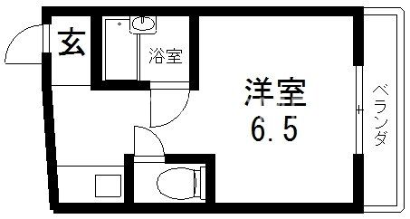 1階の間取り図