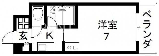 5階の間取り図