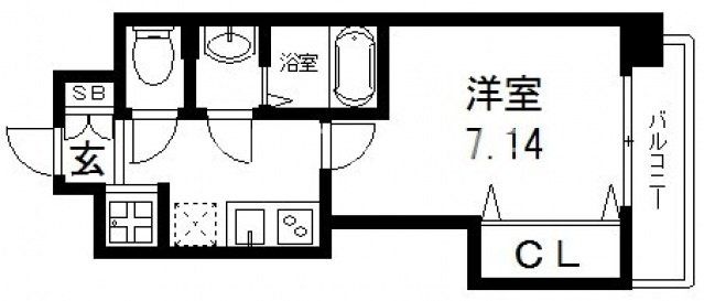 5階の間取り図
