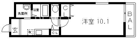 1階の間取り図