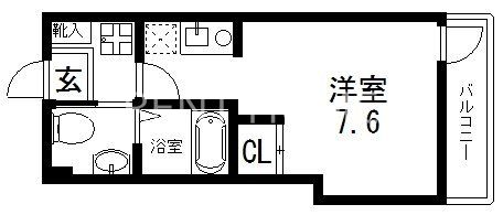 1階の間取り図