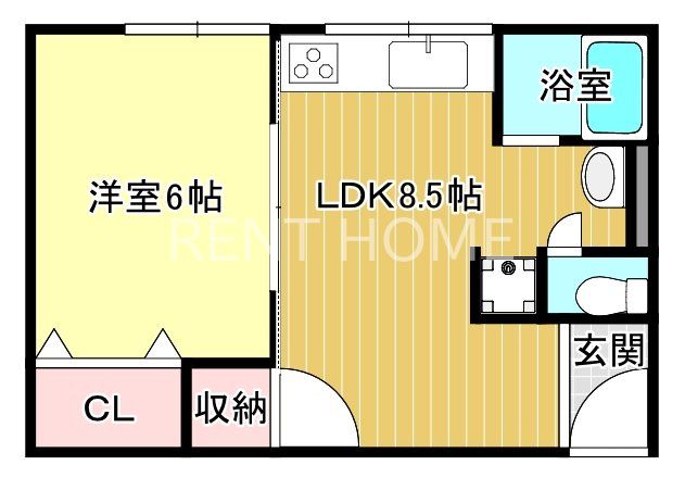 3階の間取り図